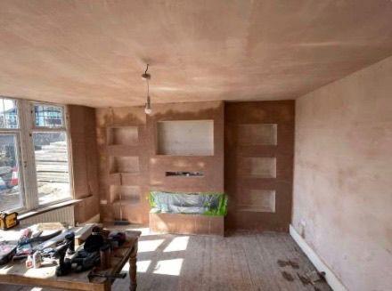 Full Room Re-Plaster, Nottinghamshire